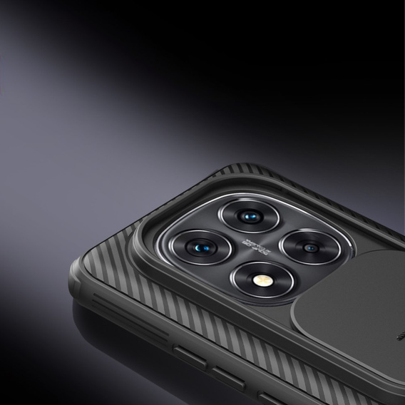 Carcasă blindată Nillkin pentru Xiaomi Redmi Note 14 Pro+ 5G, CamShield Pro, negru