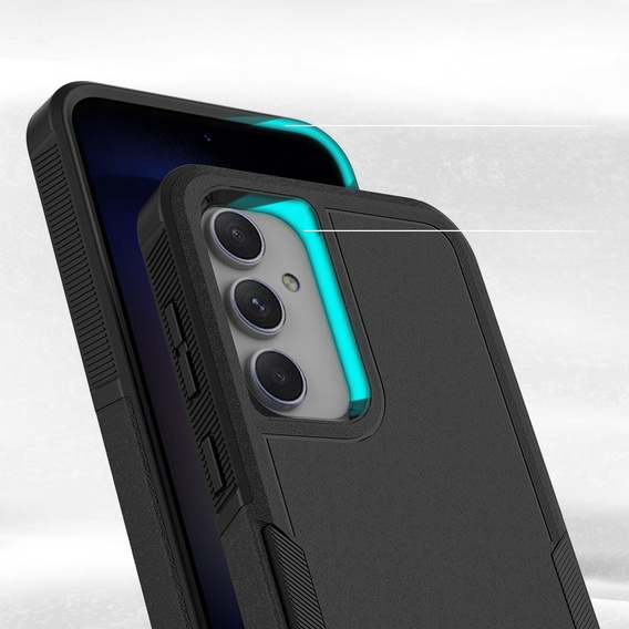 Husa blindată pentru Samsung Galaxy S23 FE, Dual Shockproof, negru