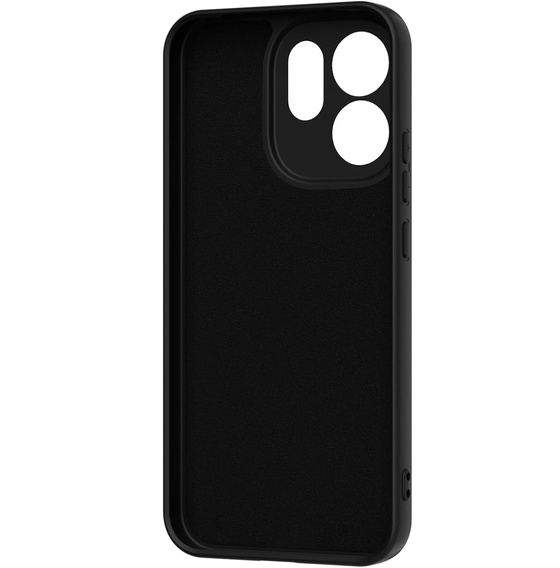 Husă din silicon Lite pentru MagSafe pentru Oppo Reno 15 FS, negru