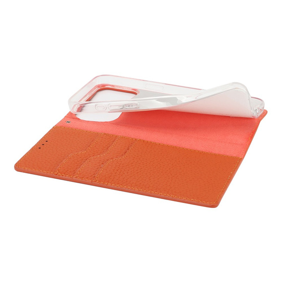 Husă cu capac rabatabil Litchi Skin Grain pentru iPhone 17 Pro Max