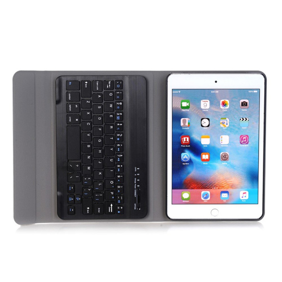 Carcasă + tastatură iPad mini 2019 / iPad mini 4, negru