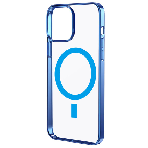 Huse pentru iPhone 13, ERBORD Hybrid MagSafe Case, albastru