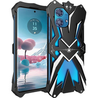 Husă blindată pentru Motorola Edge 40 Neo, Aluminum Alloy, negru
