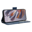 Cu clapetă pentru Motorola Edge 50 Neo / Motorola ThinkPhone 25, Card Slot, albastru închis