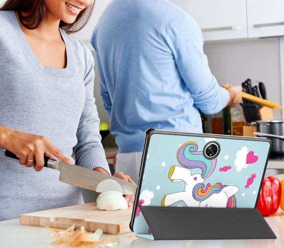 Husă pentru OnePlus Pad, Smartcase, unicorn