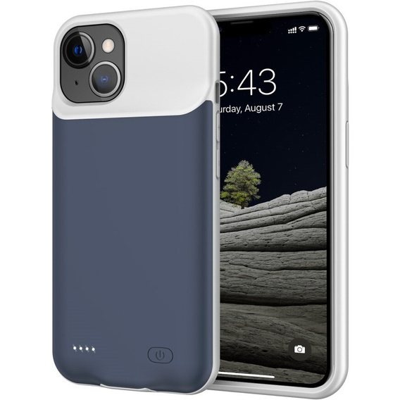 Baterie 6500mAh pentru iPhone 13, albastru