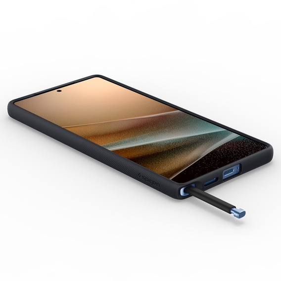 Carcasă Spigen pentru Samsung Galaxy S25 Ultra, Nano Pop MagSafe, negru + sticlă temperată 9H