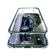 Husa pentru iPhone 11 Pro, Magnetic Dual Glass, verde