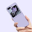 Husă pentru Samsung Galaxy Z Flip7 FE / Z Flip6, PC Case, violet