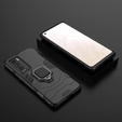 Huse pentru Realme GT Explorer Master, Kickstand Ring, negru