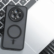 Husă pentru Realme 14 Pro 5G, pentru MagSafe, ERBORD Matt Case, negru