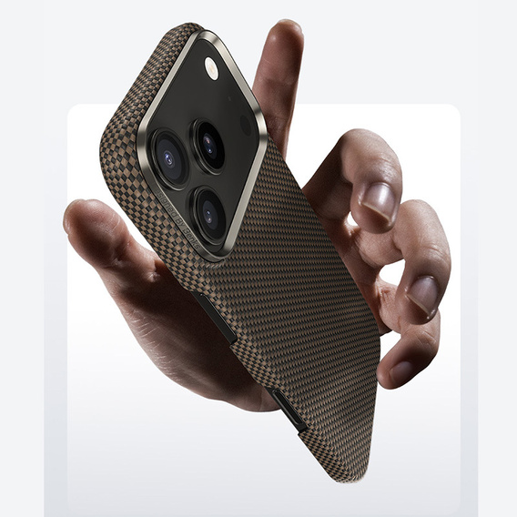 Husă BENKS Kevlar Magnetic Armour Tint 1000D pentru MagSafe pentru iPhone 17 Pro Max