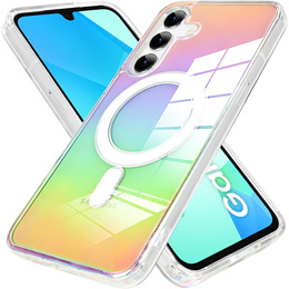 Husă pentru Samsung Galaxy A16, Fusion Hybrid Case, pentru MagSafe, multicolor + Sticlă pentru ecran