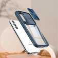 Huse pentru Samsung Galaxy A34 5G, Slide Camera, albastru