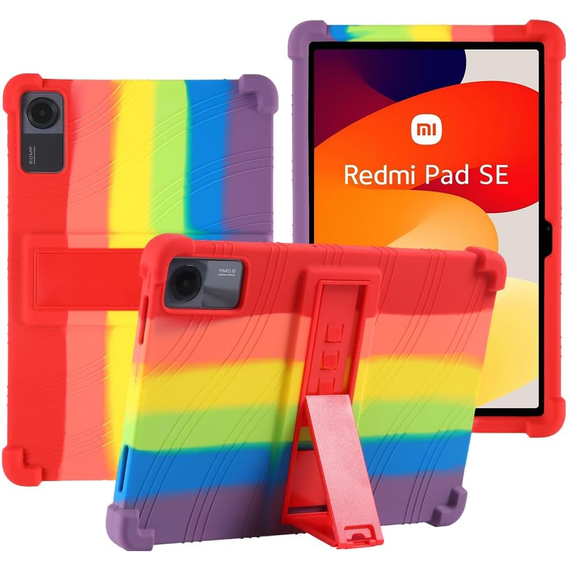 Silicon husă pentru Xiaomi Redmi Pad SE 11", Impact, armat, multicolor