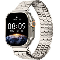 Brățară din oțel pentru Apple Watch 1/2/3/4/4/5/6/6/7/8/SE/ULTRA 42/44/45/49 MM - bej