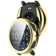 Husă 2-în-1 cu protecție pentru ecran pentru Amazfit Active Max, auriu