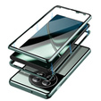 Husa pentru OnePlus 11 5G, Magnetic Dual Glass, verde