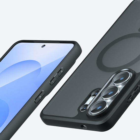 Husă mată pentru MagSafe pentru Samsung Galaxy S26 Ultra, negru