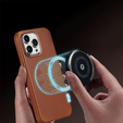 Huse pentru iPhone 14 Pro Max, Dux Ducis Max Naples, maro