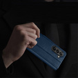 Cu clapetă pentru Samsung Galaxy Z Fold5 5G, Wallet, albastru