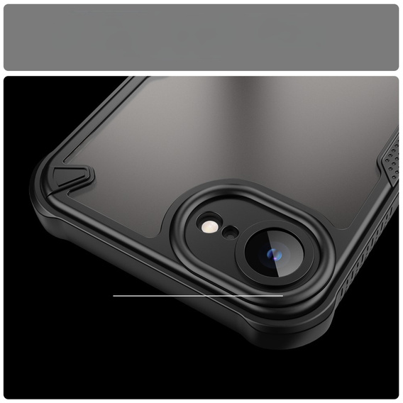 Husă pentru Iphone 16E, Armor Frosted Case, negru
