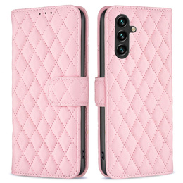 Cu clapetă pentru Samsung Galaxy A56, Wallet, BINFEN COLOR, roz