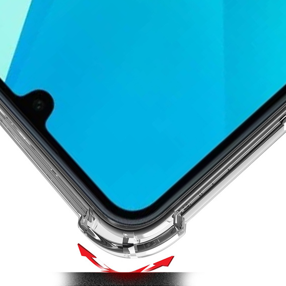 Husă pentru Samsung Galaxy A16, Fusion Hybrid Case, pentru MagSafe, transparentă + Sticlă pentru ecran