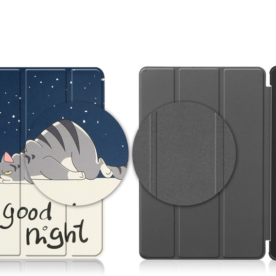 Husă pentru Lenovo Tab P11 Gen 2 TB350FU TB350XU 11.5", Smartcase, sleeping cat