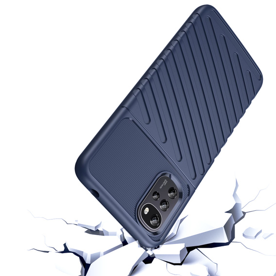 Huse pentru Motorola Moto G22, Thunder, albastru