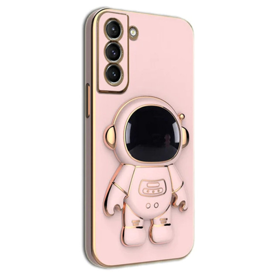 Huse pentru Samsung Galaxy S22 5G, Astronaut, roz