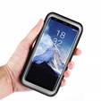 Carcasă pentru Samsung Galaxy S9, Shockproof, cu folie, albastru