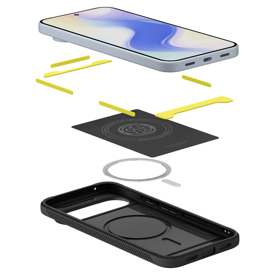 Carcasă Spigen Rugged Armor MagSafe pentru Google Pixel 10 Pro XL, negru
