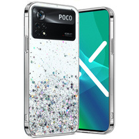 Huse pentru Xiaomi Poco X4 Pro 5G, Glittery, transparentă