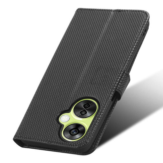 Cu clapetă pentru OnePlus Nord CE 3 Lite 5G, Wallet Smart Magnet, negru