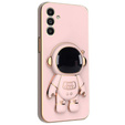 Huse pentru Samsung Galaxy M34, Astronaut, roz