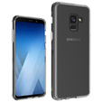 Huse pentru Samsung Galaxy A8 2018, Fusion Hybrid, transparentă