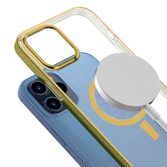 Huse pentru iPhone 13, ERBORD Hybrid MagSafe Case, albastru