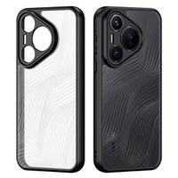 Husa DuxDucis pentru Huawei Pura 70, Aimo case, transparent / negru