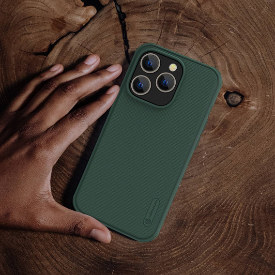 Carcasă NILLKIN pentru iPhone 14 Pro Max, Super Frosted Shield Case, verde