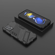 Husa pentru Xiaomi Poco X4 GT 5G, Military kickstand, negru