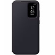 Caz original Samsung pentru Galaxy S23 FE, S View Wallet Cover, negru