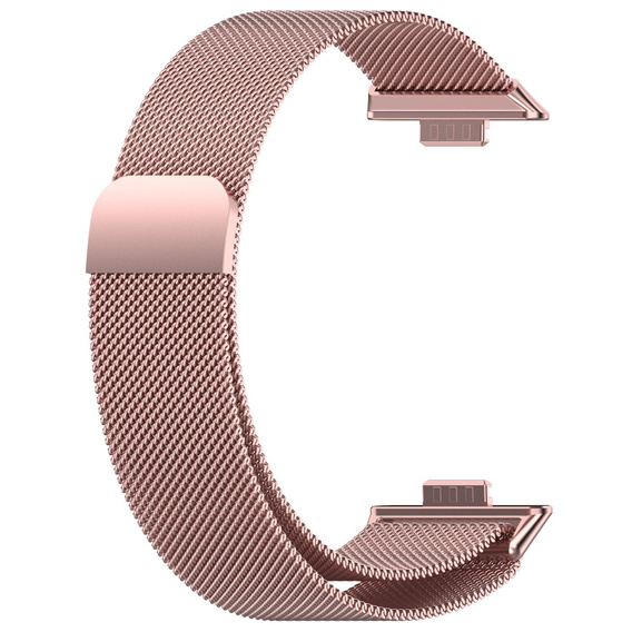Brățară milaneză pentru Huawei Watch Fit 4 / 4 Pro / 3, roz