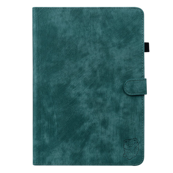 Huse pentru Lenovo Tab M9, Wallet Pen Slot, verde