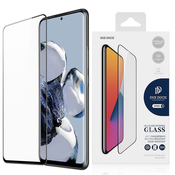 Sticlă temperată pentru Xiaomi 12T / 12T Pro, Dux Ducis ecran complet, negru