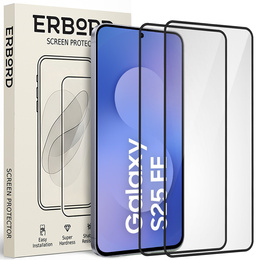 2x ERBORD 3D sticlă călită pentru Samsung Galaxy S25 FE