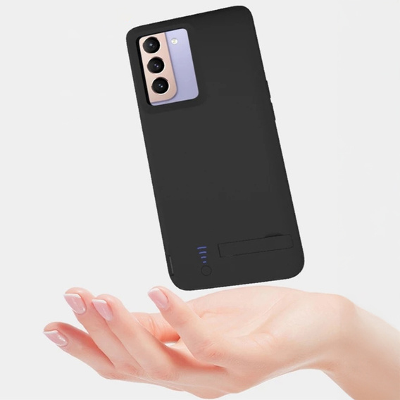 Husă cu baterie de 4800mAh pentru Samsung Galaxy S22, negru