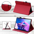 Husă pentru Lenovo Tab M10 Plus 10.6 Gen 3, cu clapetă, animal, roșu