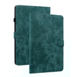 Huse pentru Lenovo Tab M9, Wallet Pen Slot, verde