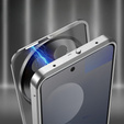 Carcasă pentru Nothing Phone 3a Pro, Frame Case, de argint